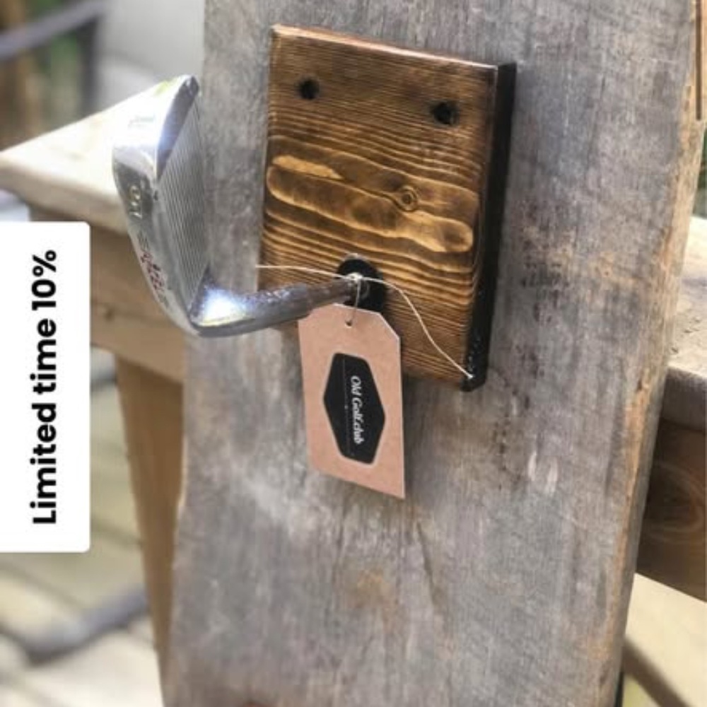 Gold Club Wall Hook
